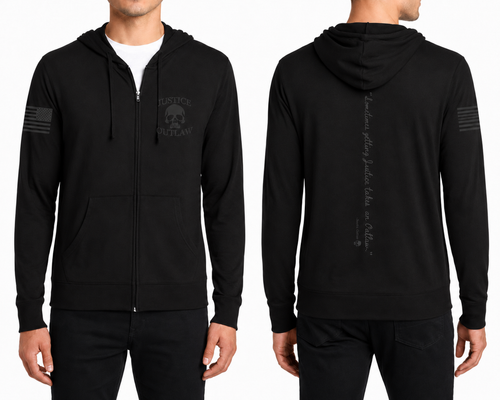 Justice Outlaw Black Hoodie