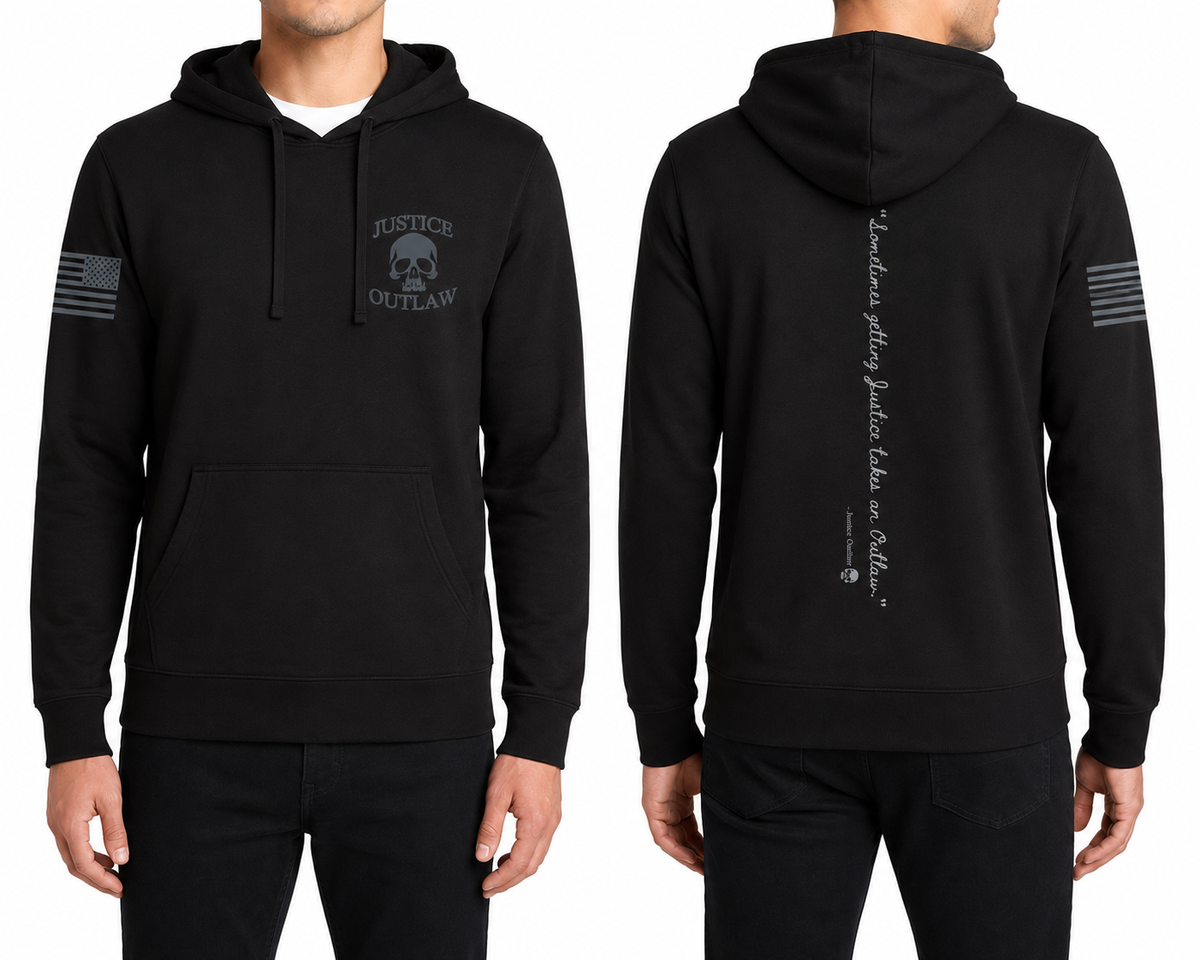 Justice Outlaw Black Hoodie