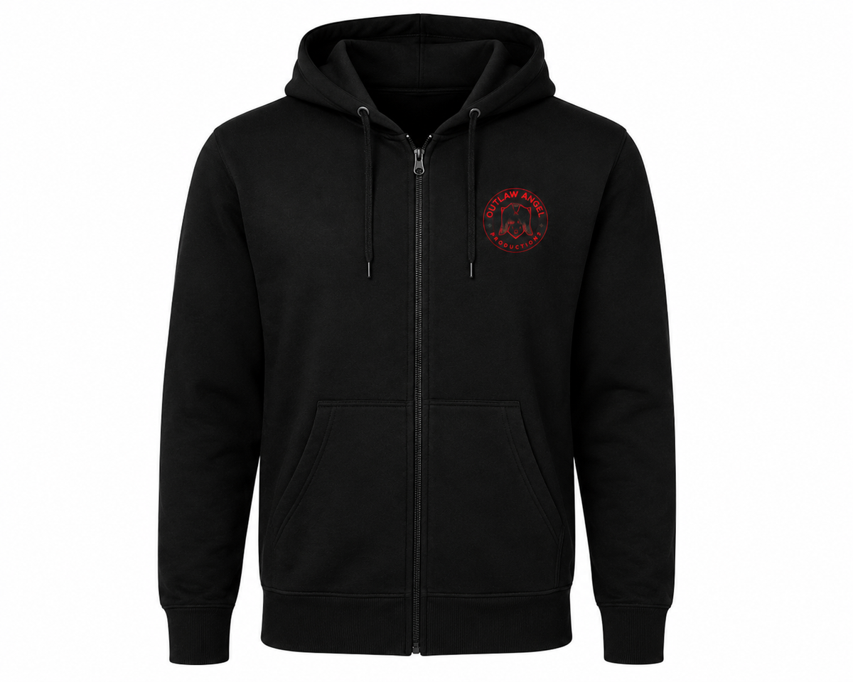 Outlaw Angel Full Zipper Hoodie